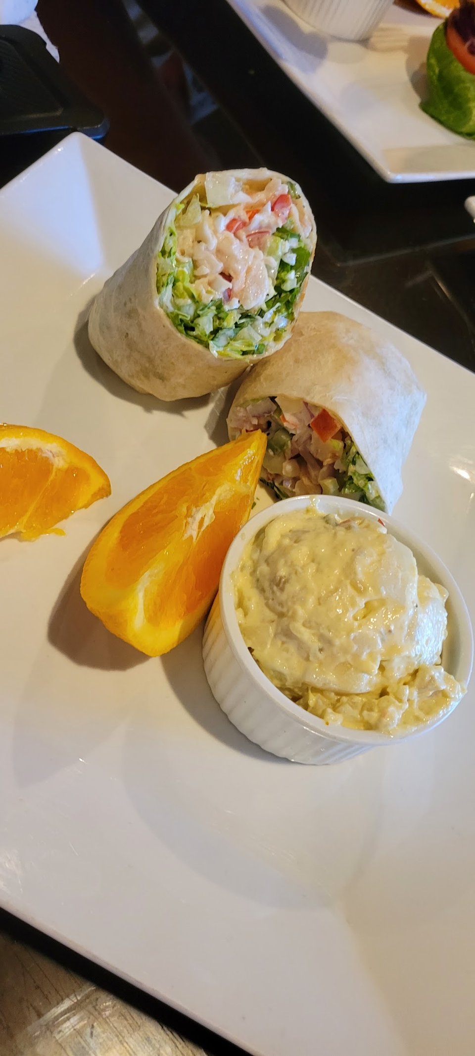 Crab Salad Wrap
